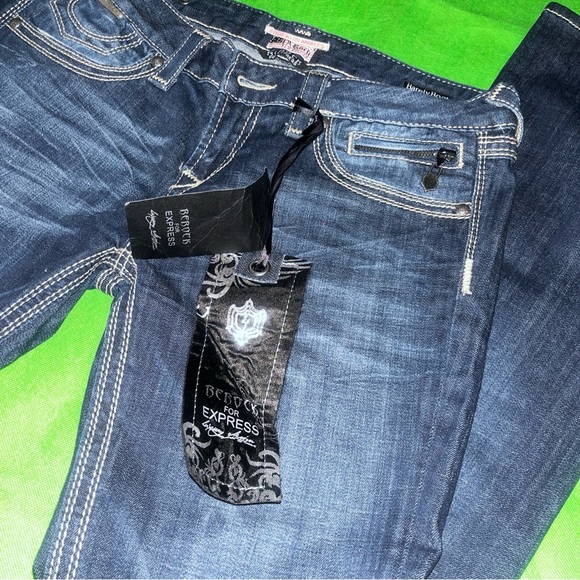 Rerock for express Jean bootcut size 8R - Picture 4 of 5